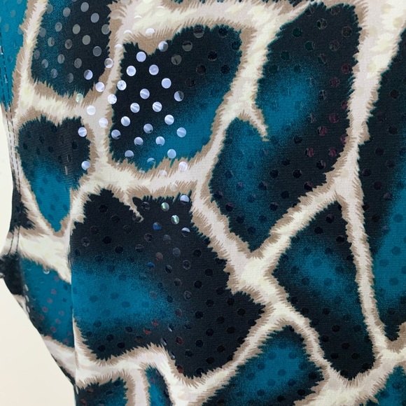 SOLD!! MSK sleeveless blouse women's size large sequined - Picture 6 of 10